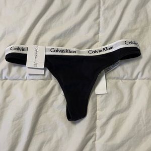 Brand new xs black Calvin Klein thong